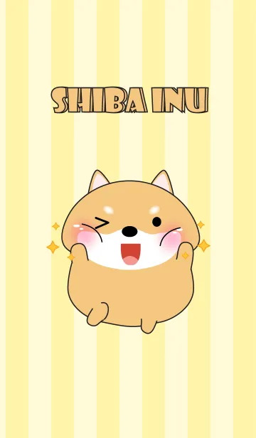 [LINE着せ替え] Oh！ I'm Cute Shiba Inu (jp)の画像1