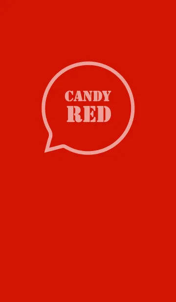 [LINE着せ替え] Love Candy Red Vr.3 (jp)の画像1