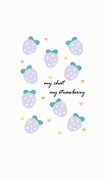 [LINE着せ替え] lovely strawberry 8 ^^の画像1