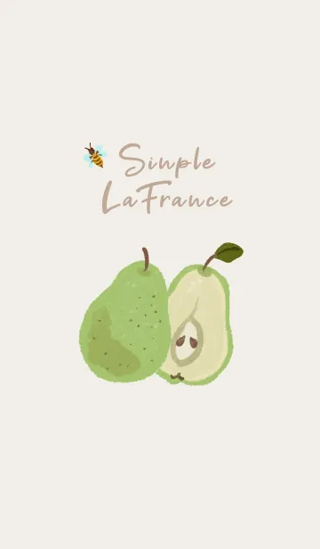 [LINE着せ替え] Simple la franceの画像1