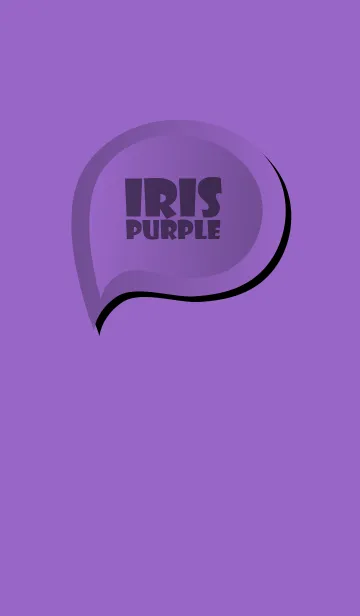 [LINE着せ替え] Iris Purple Button (jp)の画像1