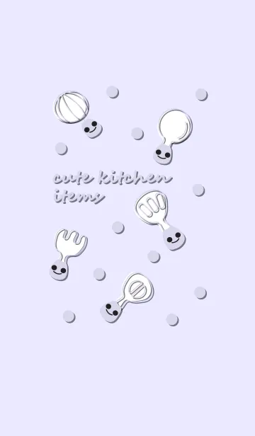 [LINE着せ替え] Cute kitchen items with little smile 11の画像1