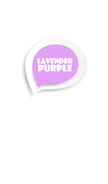 [LINE着せ替え] Lavender Purple Button In White (jp)の画像1