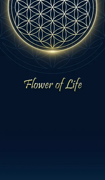 [LINE着せ替え] Luxury Flower of Lifeの画像1
