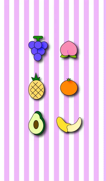 [LINE着せ替え] fruit groupの画像1