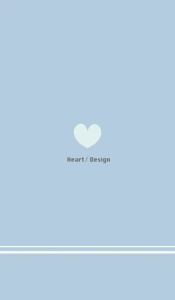 [LINE着せ替え] Heart / Design -marine-の画像1