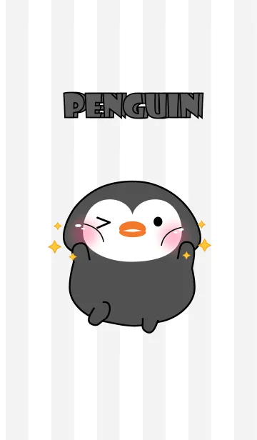 [LINE着せ替え] Oh！ I'm Cute Penguin (jp)の画像1