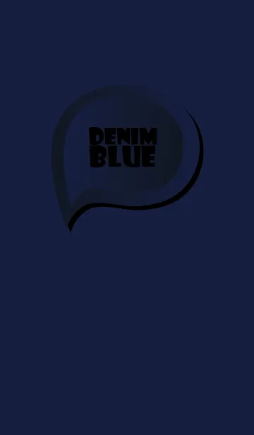 [LINE着せ替え] Denim Blue Button (jp)の画像1