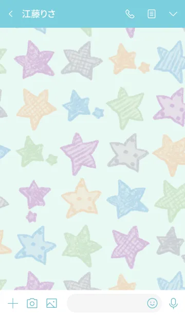 [LINE着せ替え] 推し色あるかな～着せ替え110～の画像3