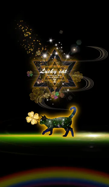 [LINE着せ替え] 運気上昇の猫 Lucky cat2の画像1