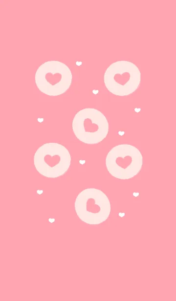 [LINE着せ替え] lovely mini heart 108の画像1