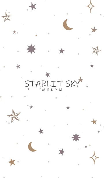 [LINE着せ替え] STARLIT SKY -MEKYM- 16の画像1