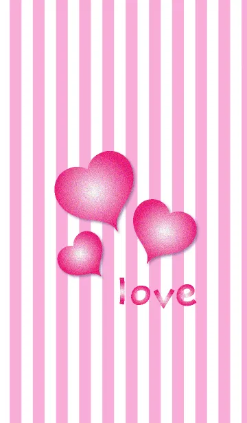 [LINE着せ替え] love pink loveの画像1