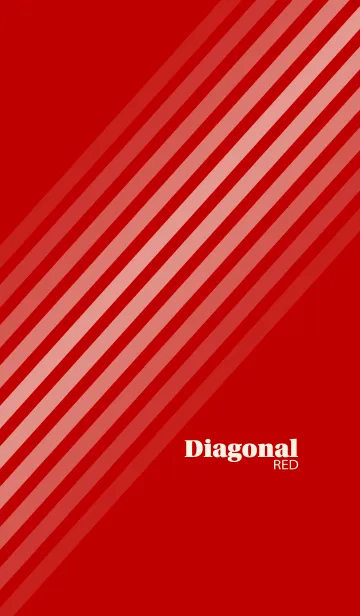 [LINE着せ替え] Diagonal Redの画像1