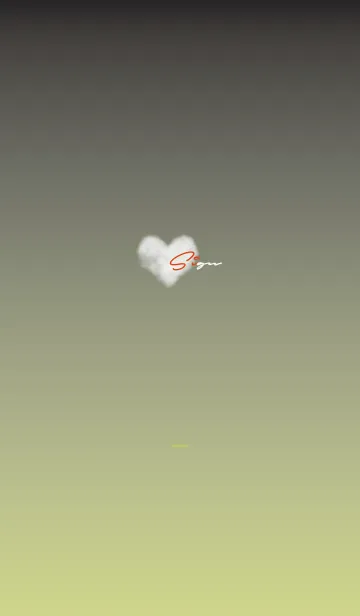 [LINE着せ替え] 黒と黄色 : 空とサイン文字の画像1