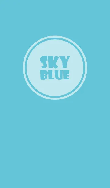 [LINE着せ替え] Sky Blue Theme Ver.1 (jp)の画像1