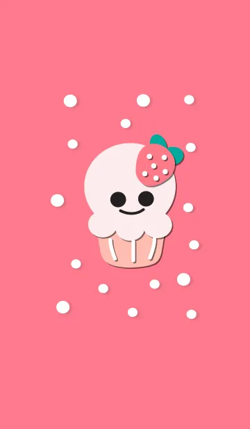 [LINE着せ替え] lovely smily cake 12 :)の画像1