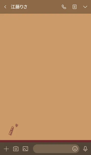 [LINE着せ替え] Love Cosmetics bordeaux corkの画像3