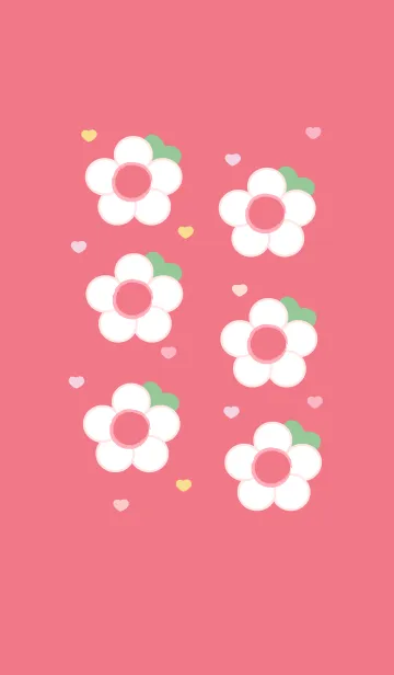 [LINE着せ替え] Lovely mini flower 92 :)の画像1