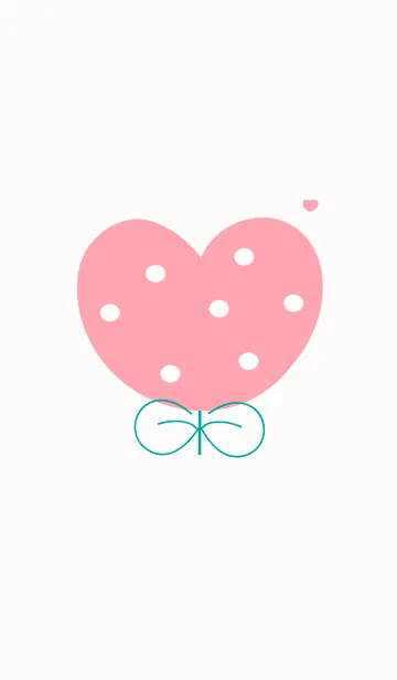 [LINE着せ替え] Lovely heart flower 46の画像1