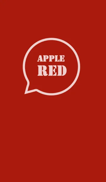 [LINE着せ替え] Love Apple Red Vr.3 (jp)の画像1