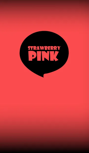 [LINE着せ替え] Strawberry Pink And Black Vr.4 (jp)の画像1