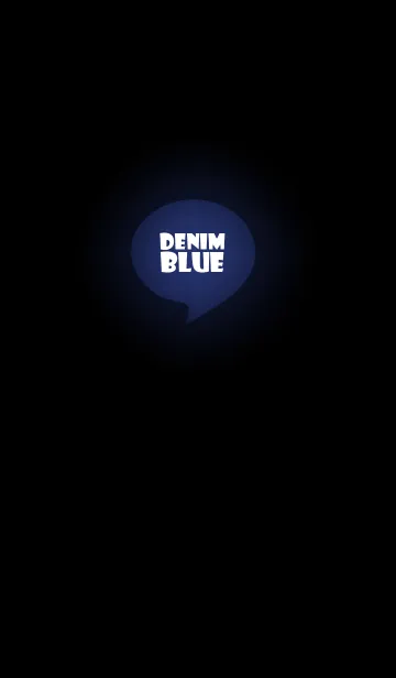 [LINE着せ替え] Denim Blue In Black Vr.4 (jp)の画像1