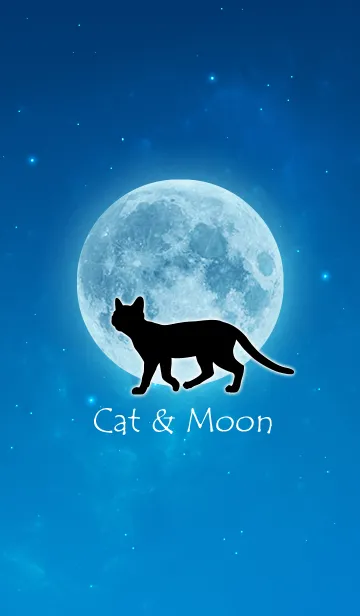 [LINE着せ替え] Cat & Moon 2の画像1