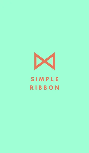 [LINE着せ替え] シンプル リボン 047の画像1