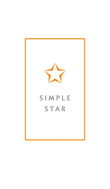 [LINE着せ替え] シンプルスター 01の画像1