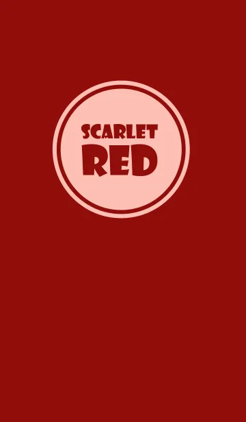 [LINE着せ替え] Scarlet Red Theme Ver.1 (jp)の画像1