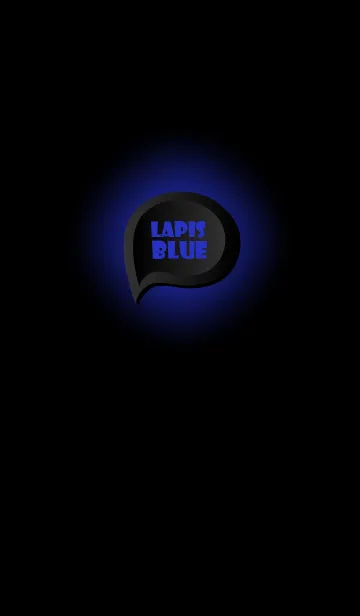 [LINE着せ替え] Lapis Blue Button In Black (jp)の画像1