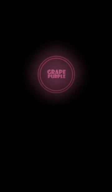 [LINE着せ替え] Grape Purple Neon Theme v.6 (jp)の画像1