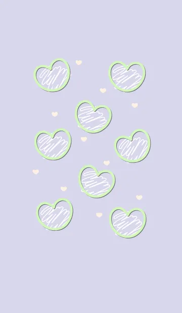 [LINE着せ替え] Sweet mini heart 66の画像1