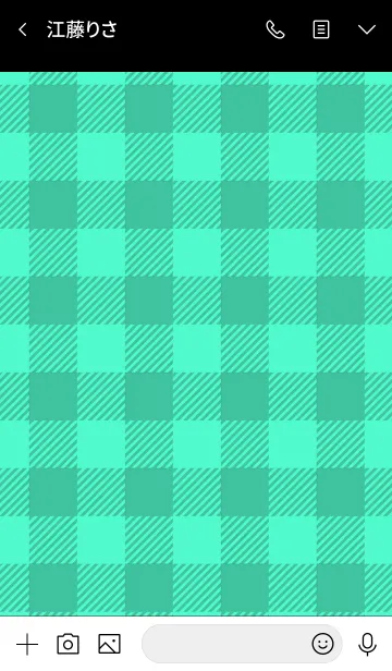 [LINE着せ替え] ザ チェック 039の画像3