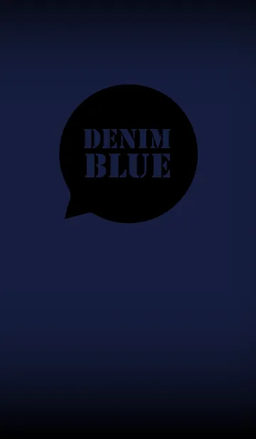 [LINE着せ替え] Denim Blue And Black Vr.3 (jp)の画像1