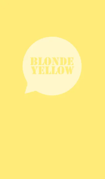 [LINE着せ替え] Blonde Yellow Vr.3 (jp)の画像1