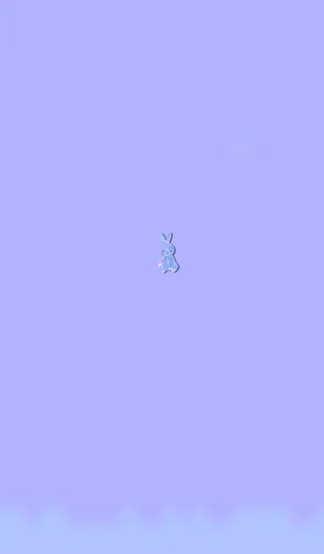 [LINE着せ替え] Simple rabbit 54の画像1