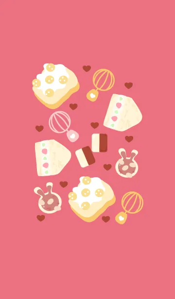 [LINE着せ替え] Yummy sandwich 29 :)の画像1