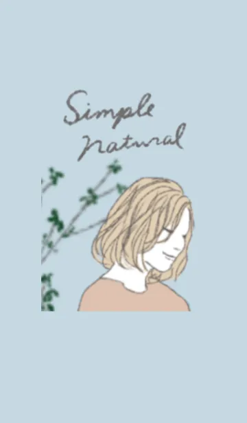 [LINE着せ替え] シンプル・ナチュラル 大人女子の画像1
