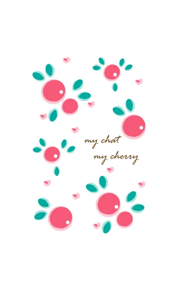 [LINE着せ替え] My chat my cherryの画像1