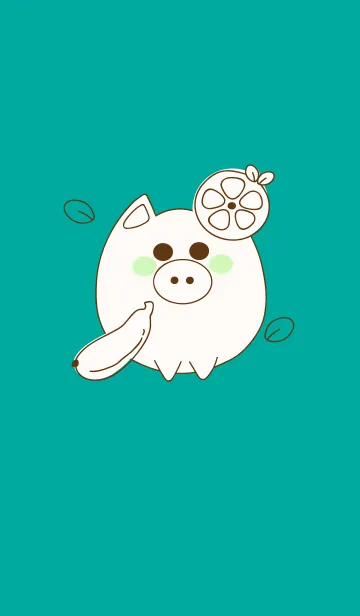 [LINE着せ替え] baby pig 73の画像1