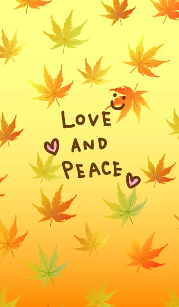 [LINE着せ替え] もみじ-スマイル6-の画像1