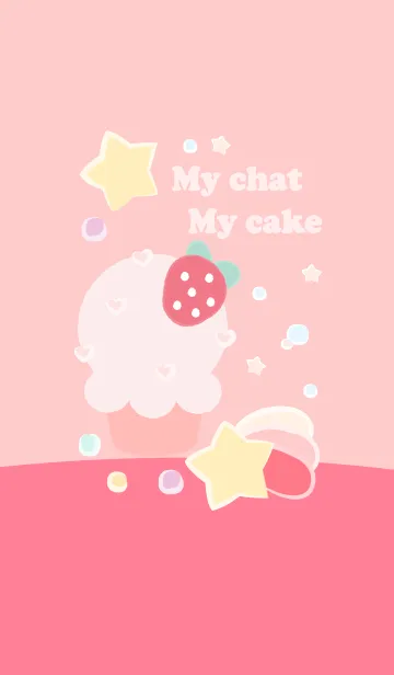 [LINE着せ替え] My chat my cakeの画像1