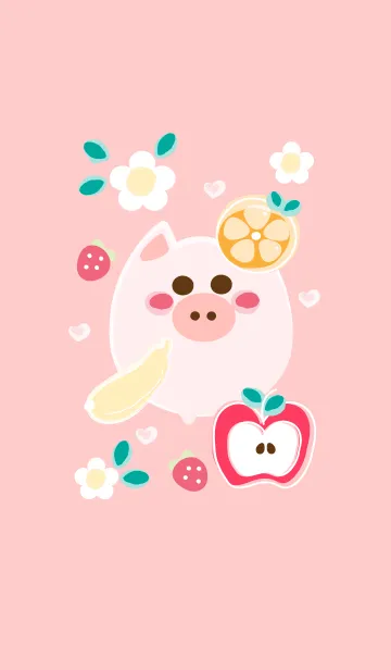 [LINE着せ替え] baby pig 74の画像1