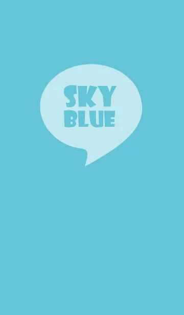 [LINE着せ替え] Sky Blue Vr.4 (jp)の画像1