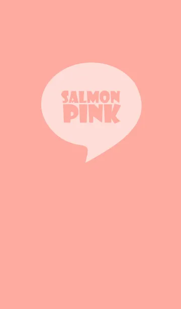 [LINE着せ替え] Salmon Pink Vr.4 (jp)の画像1