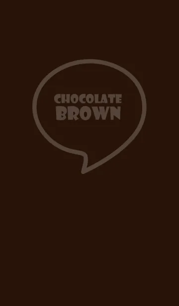 [LINE着せ替え] Chocolate Brown And Black Vr.4 (jp)の画像1
