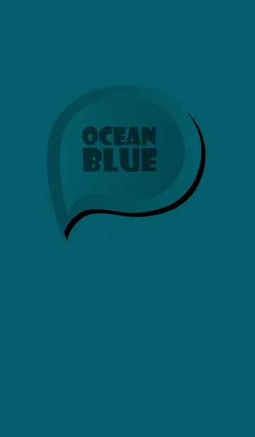 [LINE着せ替え] Ocean Blue Button (jp)の画像1