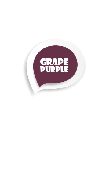 [LINE着せ替え] Grape Purple Button In White (jp)の画像1